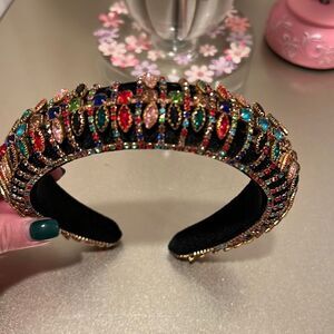 Colorful sparkly stones headband 💕